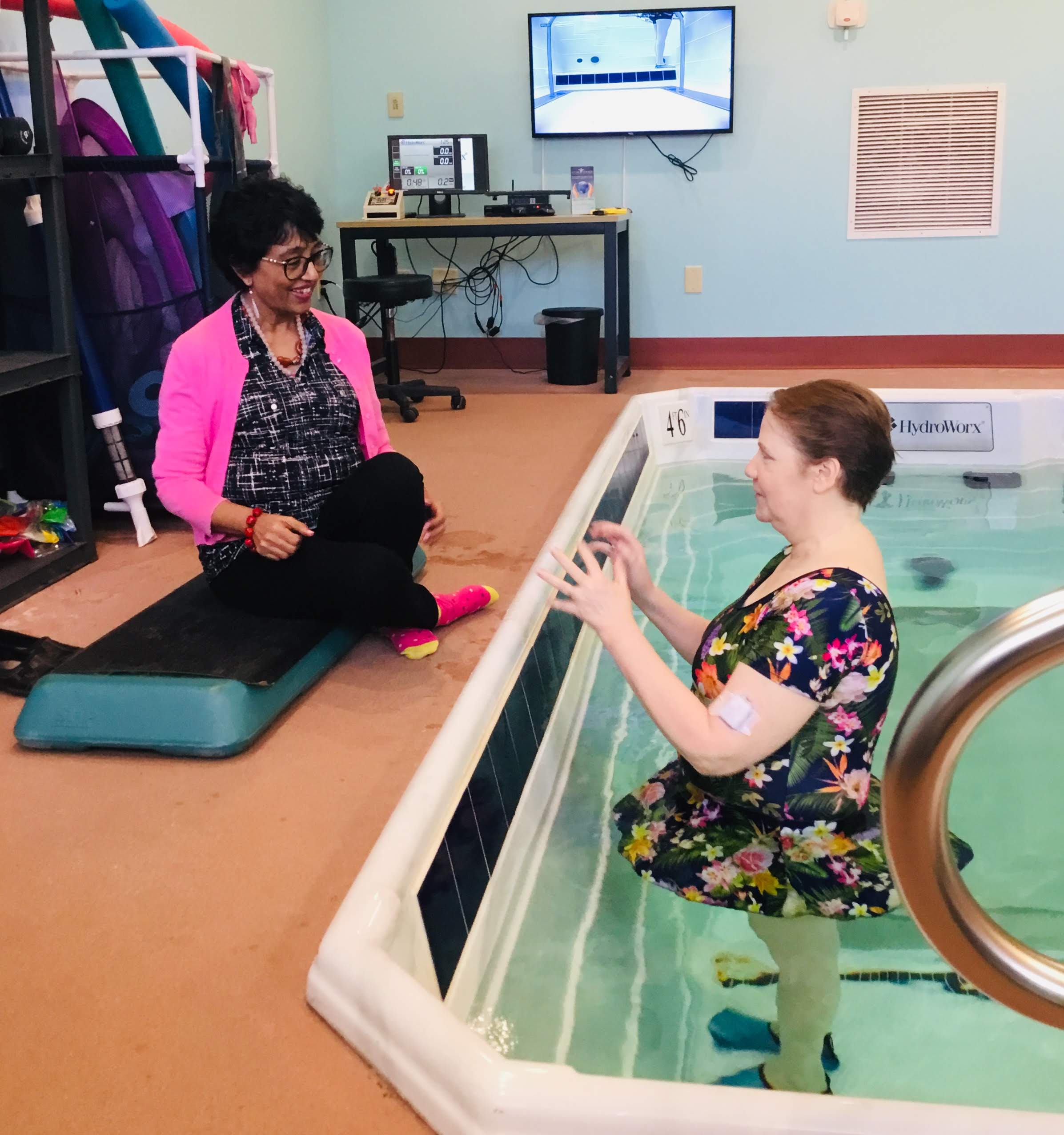 Fibromyalgia Rehab With Aquatic Therapy